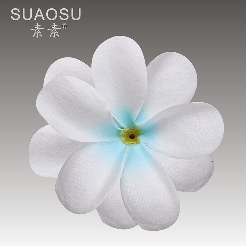 Flor De Seda De Frangipani De Tela al por mayor
